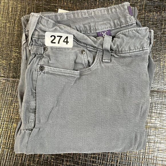 NYDC Dark Wash 33" Straight Denim Jeans Women's Size 16 - Picture 11 of 11